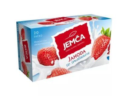 Jemča ovocný jahoda se smetanou 20 x 2 g