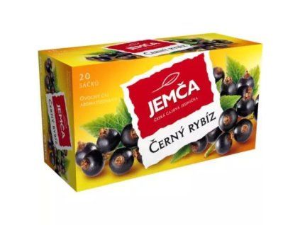 Jemča ovocný černý rybíz 20 x 2 g