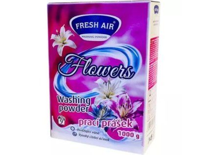 Fresh Air prací prášek 1kg (9 PD) - Flowers