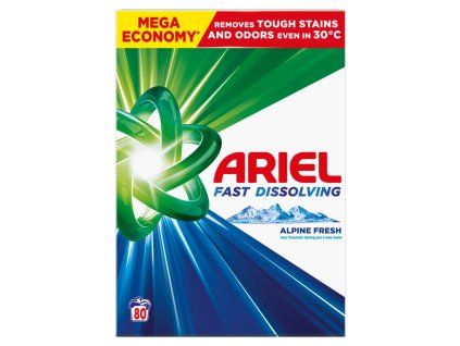 Ariel prášek 80PD Alpine Fresh BOX