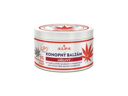 119481 alpa konopny balzam 250ml hrejivy