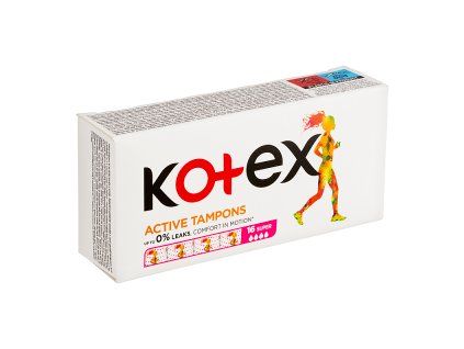 120225 kotex tampony 16ks kra active super