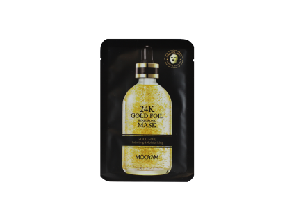120276 mooyam pletova maska 24k gold foil