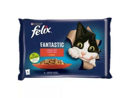 Felix kapsa (4x85g/sac) kuře hovězí