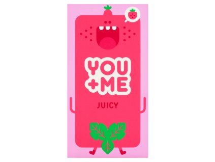 YOU&ME kondomy (12ks/kra) Strawberry