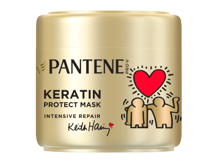 122589 pantene maska 300ml keratin keith haring