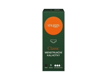 124893 snuggs kalhotky silna menstruace s cerna