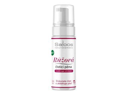 Saloos BIO Růžová čistící pěna 150ml