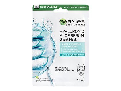 125784 garnier maska 28g hyaluronic aloe