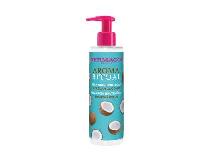 126150 dermacol ar tek mydlo 250ml brazil kokos