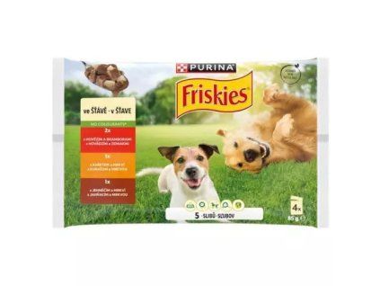 Friskies kapsa (4x85g/sac) mix
