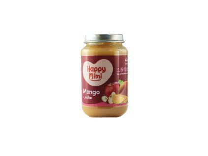 Happy Mimi ovocný příkrm 190g Mango
