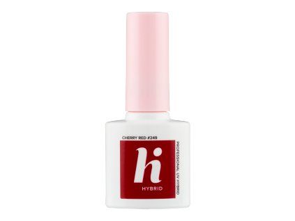 hi hybrid UV gel lak Cherry Red 249