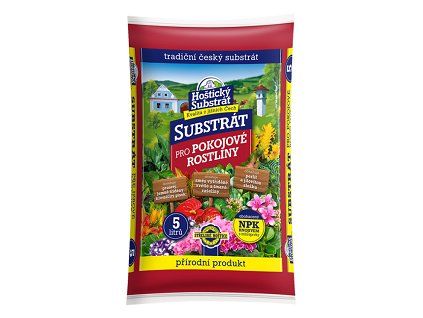 Substrát Hoštický 5l pokojové rostliny