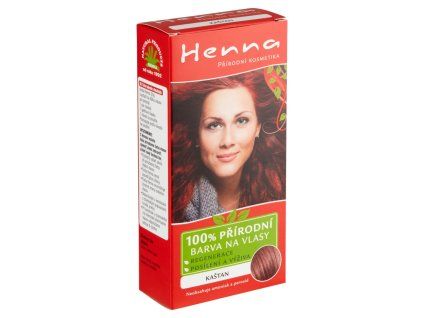 Henna barva 33g kaštan