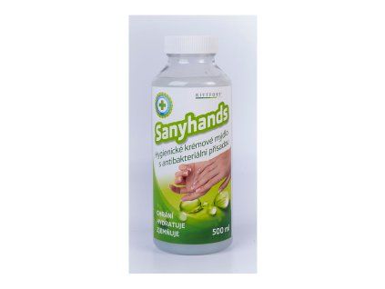 Sanyhands tek mýdlo 0,5l antibakt přís