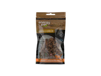 Energy Pet pamlsky kočka srdce 50g kuře