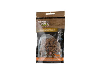 Energy Pet pamlsky kočka srdce 50g játra