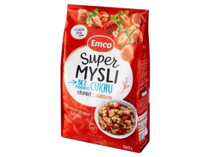 Emco super mysli 500g jahoda