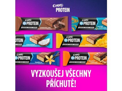 CORNY Proteinová tyčinka 50g kokos