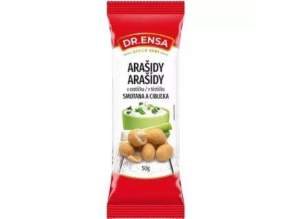 Arašídy v těstíčku smetana cibulka 50g