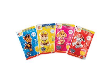 Paw Patrol lízátko 15g s prásk práškem