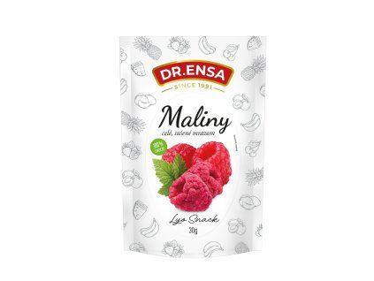 Maliny celé, lyofilizované 30g