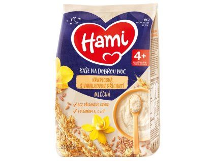 HAMI ml kaše 210g krup van přích DN 4m+