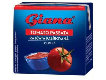 GIANA Rajčata 500g loupaná pasírovaná