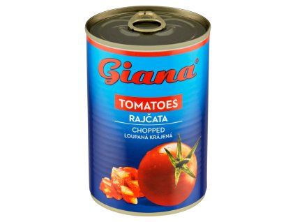 GIANA Rajčata 400g loupaná krájená