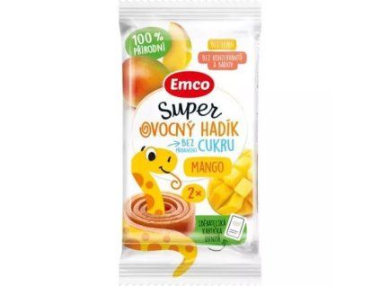 EMCO Super ovocný hadík 20g mango