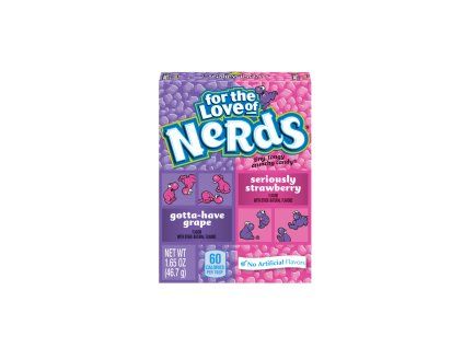 Nerds cukříky 46g Strawberry Grape