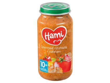 Hami menu 250g zel ratatouile kuře 10m+