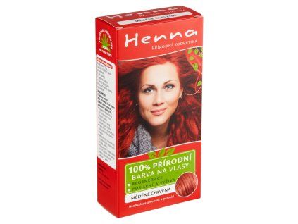 Henna barva 33g červená