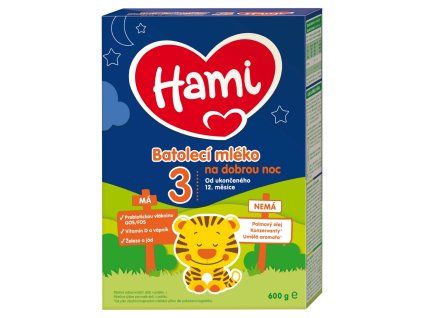 Hami batolecí mléko 600g dobrou noc 12m+