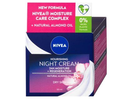 NIVEA noční krém 50ml regenerační suchá