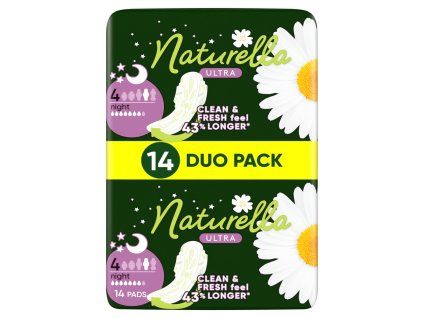 Naturella vložky (14ks/fol) DuoNight ult