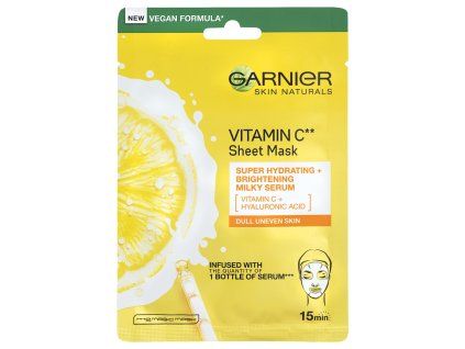 GARNIER TISSUE MASKA 28g VITAMIN C