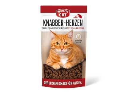 Perfecto Cat Hearts anti-hairb 50g hov