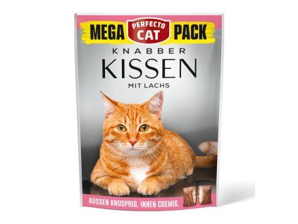 Perfecto Cat polštářky Mega 150g losos