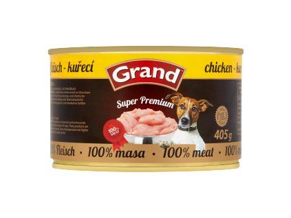 Grand kuřecí konzerva 405g psi superpr