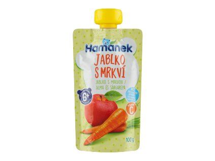 Hamánek koj výživa 100g jab s mrkví 6+