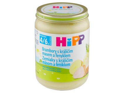 HiPP menu 190g bramb král fenykl 4m+
