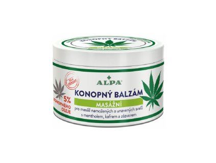 Alpa konopný balzám 250ml