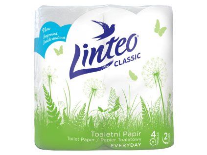 Linteo classic tp 2 vr (4ks/sáč) bílý