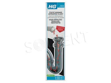 HG čistič odpadů ucpaných vlasy 450ml