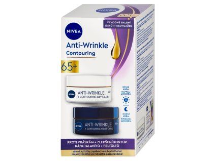 NIVEA krém 65+ (2x50ml/kra) Contouring