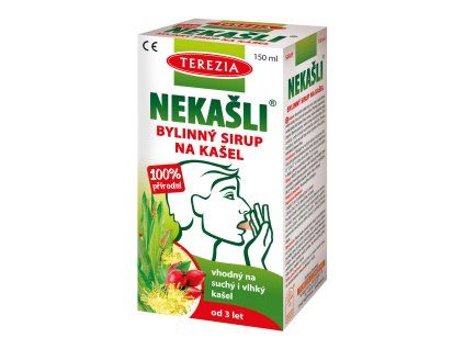 NEKAŠLI 100% přír. bylin. sirup 150ml