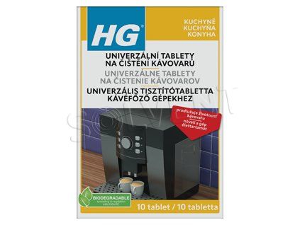 HG tablety čištění kávovarů (10ks/kra)
