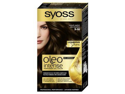 Syoss Oleo Intense 3-10 Tmavě hnědý